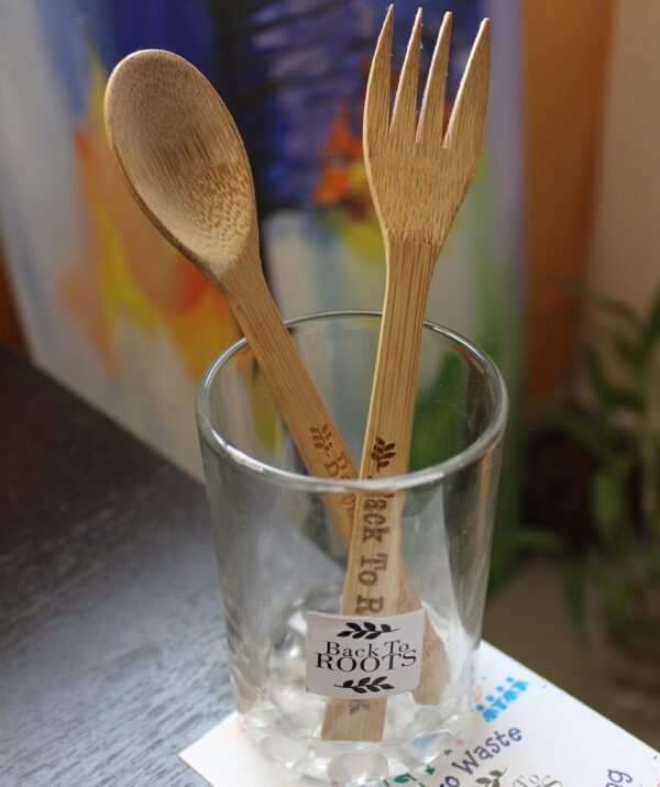 Bamboo Spoon and Fork